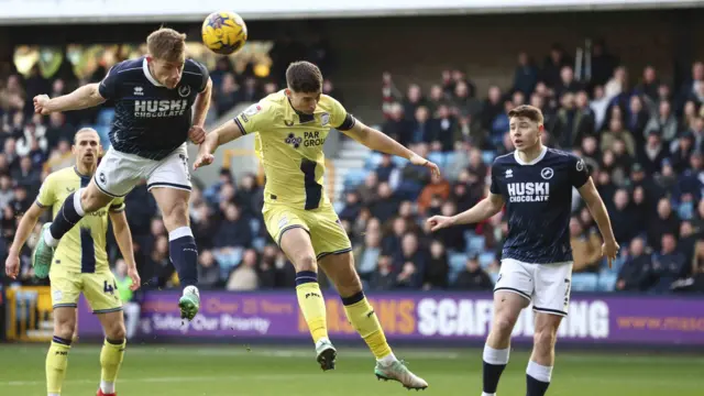 Zian Flemming scores for Millwall against Preston