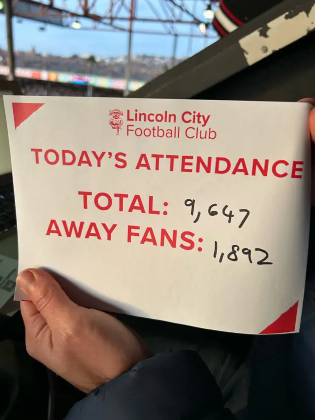 Attendance figures at LNER Stadium