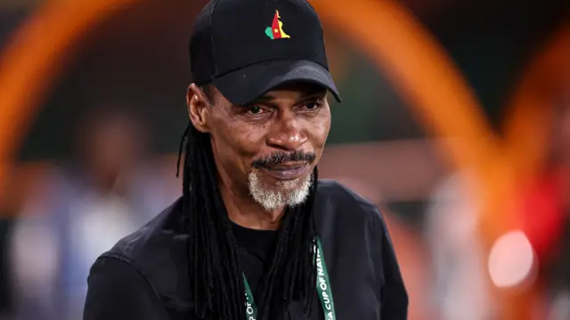 Cameroon coach Rigobert Song