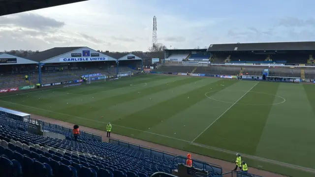 Brunton Park, home of Carlisle United