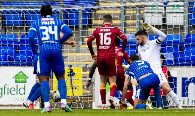 Ryan McGowan scores St Johnstone's goal