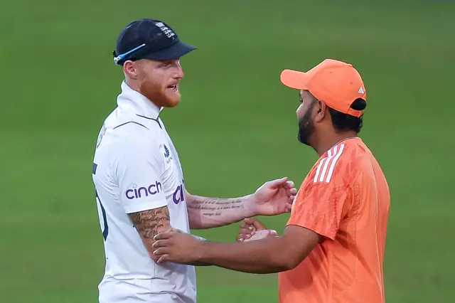 Ben Stokes and Rohit Sharma