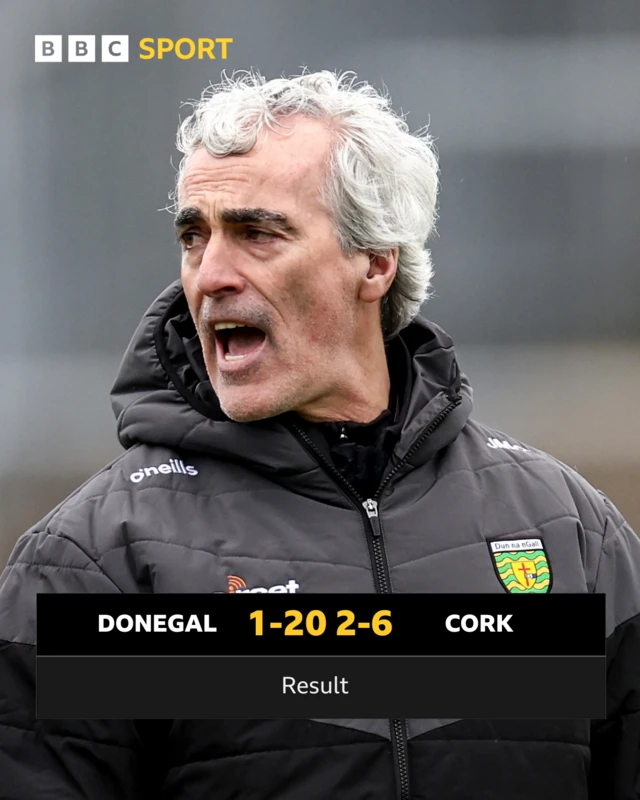 Donegal 1-20 Cork 2-6