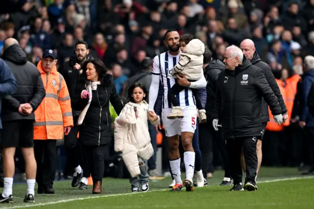 Kyle Bartley and his family