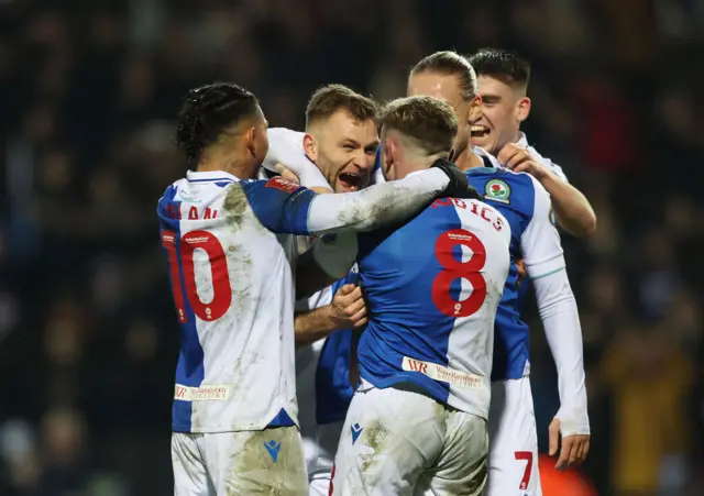 Blackburn celebrate