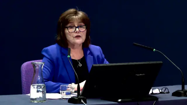 Jeane Freeman speaks to the UK Covid inquiry