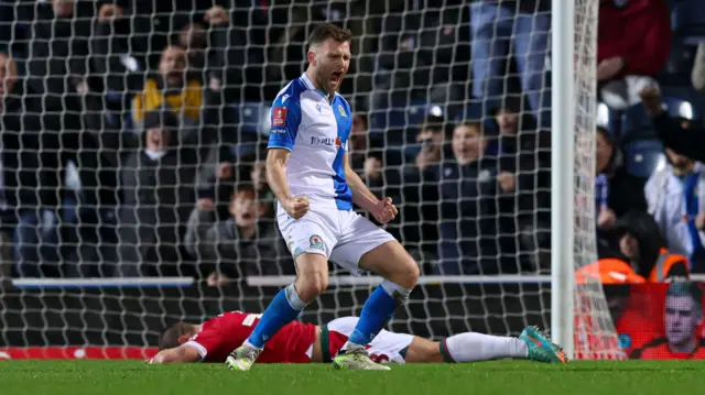 Blackburn celebrate