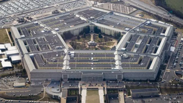 The Pentagon, seen from the air