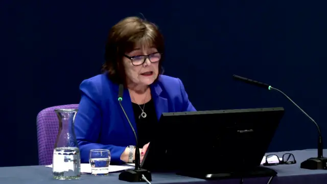 Jeane Freeman speaks to the UK Covid inquiry