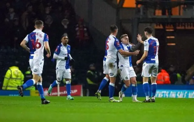 Blackburn celebrate