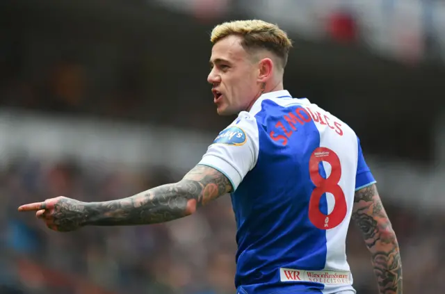 Blackburn Rovers' Sammie Szmodics