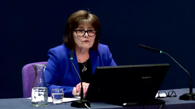 Jeane Freeman speaks to the UK Covid inquiry