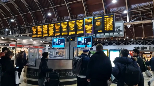 Paddington station disruption