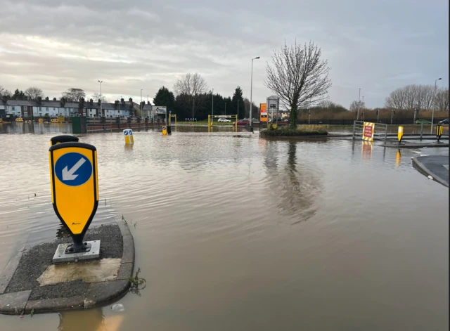 Flooding in Stafford