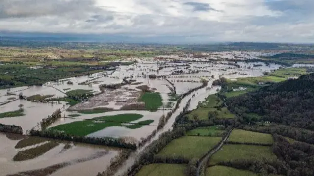 Flooding in Winforton