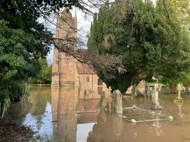 St Michael and All Angels Church in Bodenham, Herefordshire