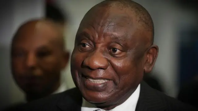 South African president Cyril Ramaphosa attends the opening of the World Science Forum (WEF) in Cape Town, South Africa, 06 December 2022.