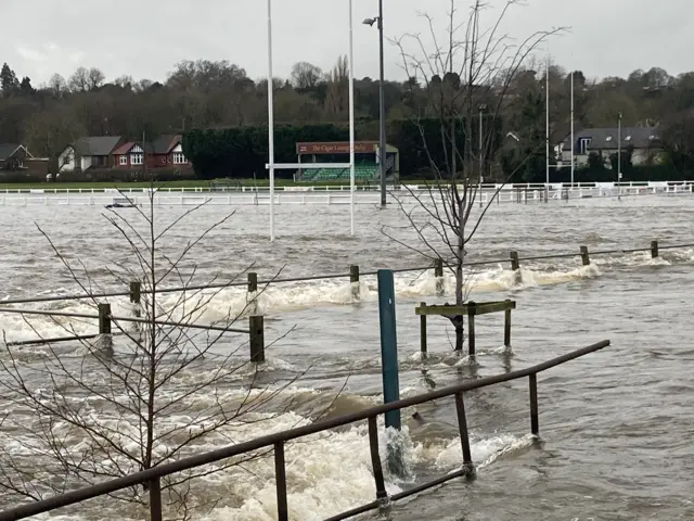 Derby RFC under water