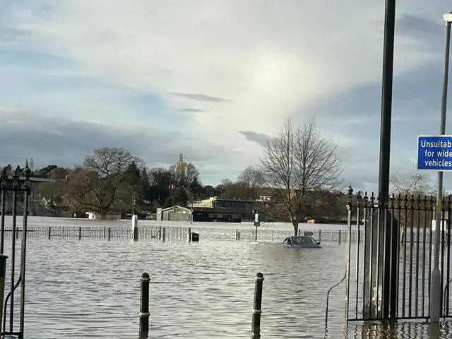 Flooding in Worcester