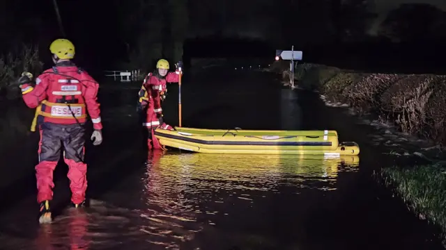 River rescue at Atherstone