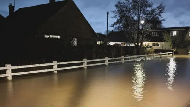 Allesley flooding