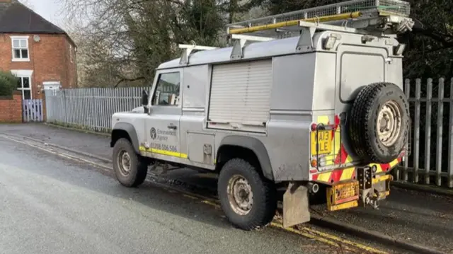 Environment Agency 4x4 in Stafford