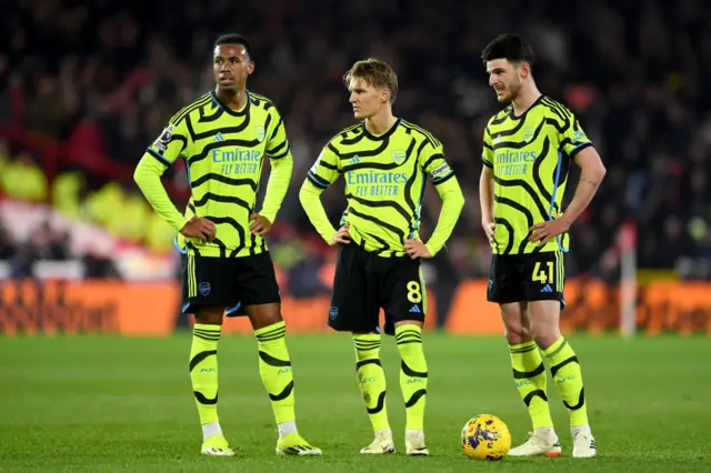 Gabriel, Odegaard and Rice