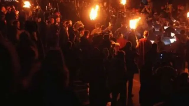 Up Helly Aa procession