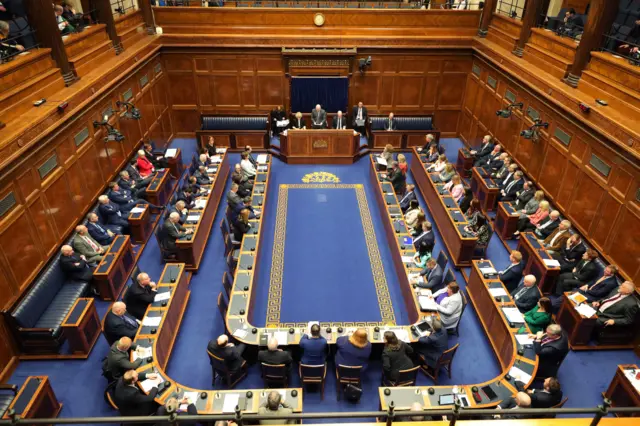 The Stormont chamber