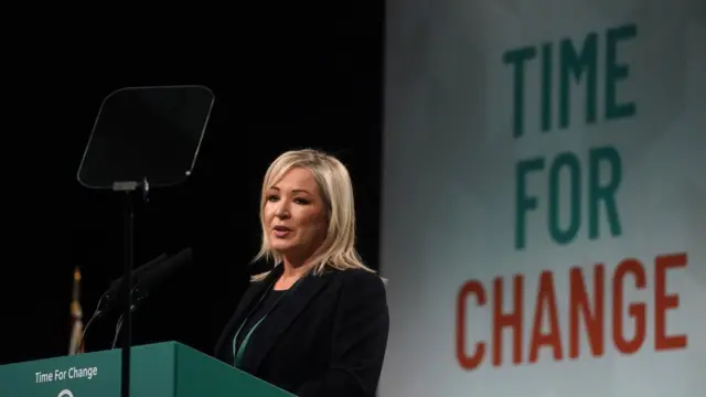 Sinn Féin deputy leader Michelle O'Neill