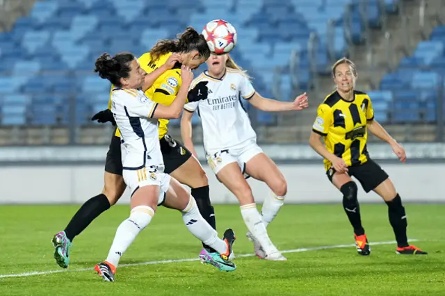 Rosa Kafaji of BK Hacken scores her team's first goa