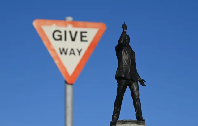 Statue of Edward Carson at Stormont