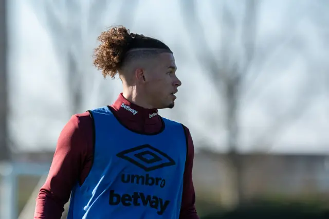 Kalvin Phillips training for West Ham