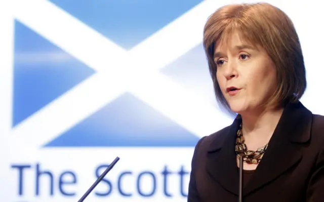 Nicola Sturgeon in 2009