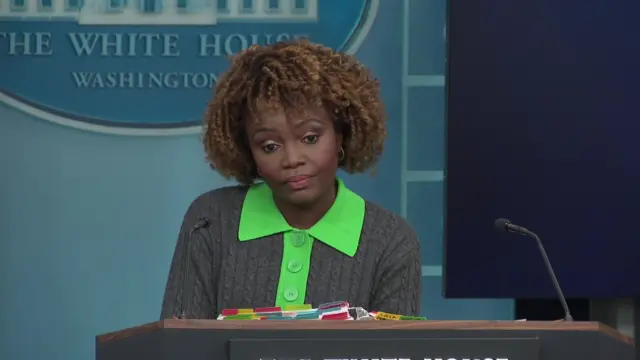 White House Press Secretary Karine Jean-Pierre