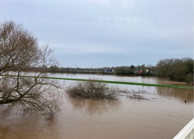 River Teme flooding