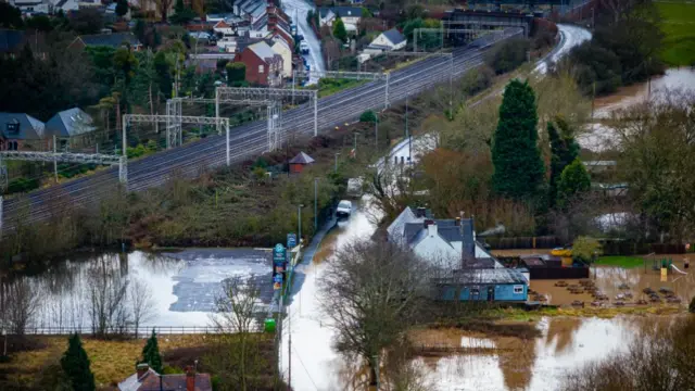 Flooding in Tamworth