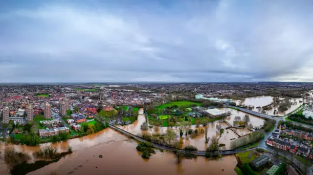 Flooding in Tamworth