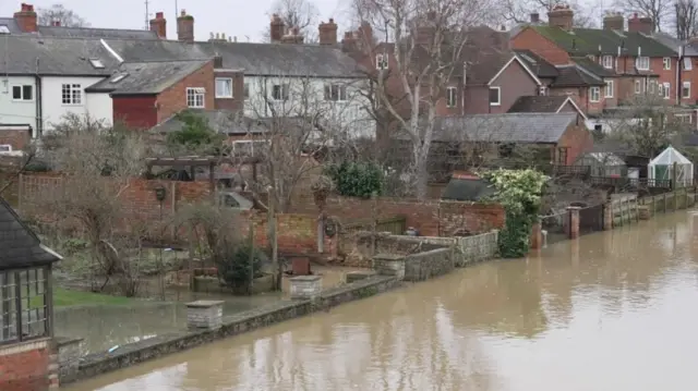 River flooded