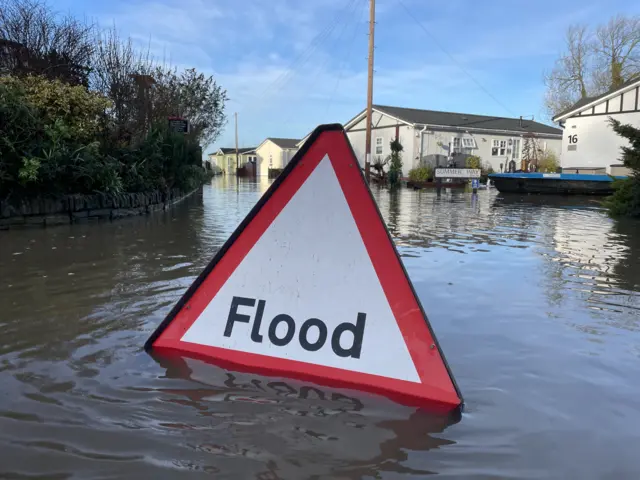 Radcliffe Park flooding