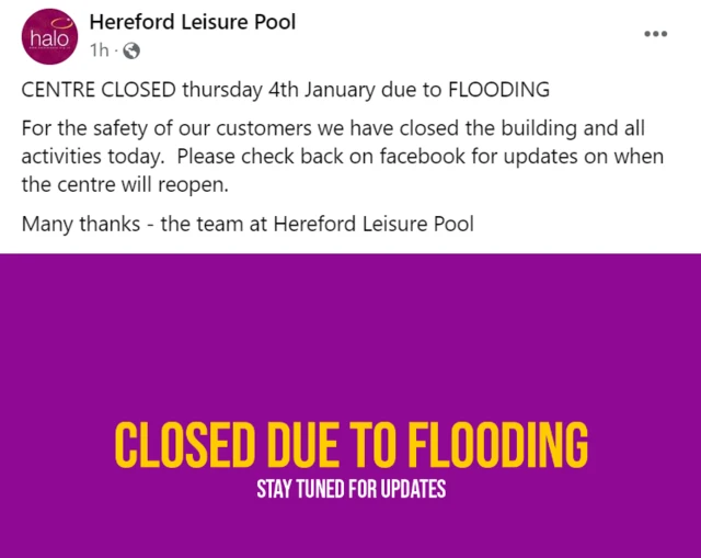 Hereford Pool update