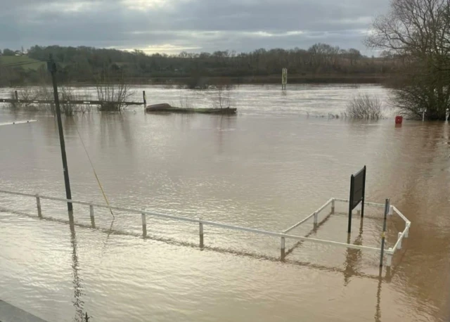 Flooding at Gunthorpe