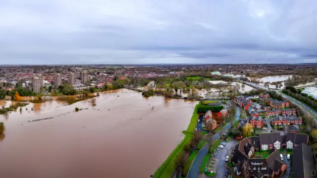 Flooding in Tamworth