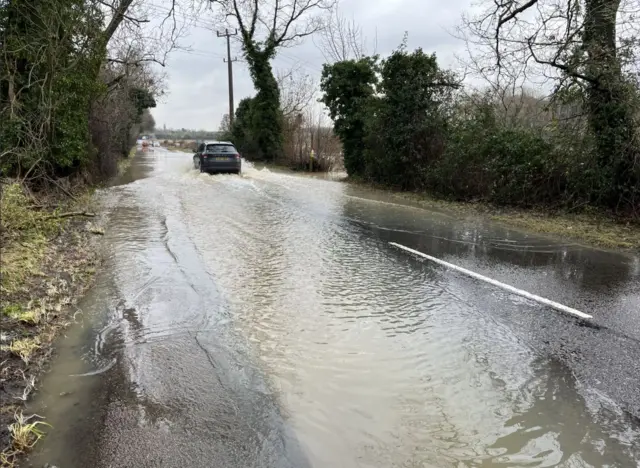 Flooding in Flitwick