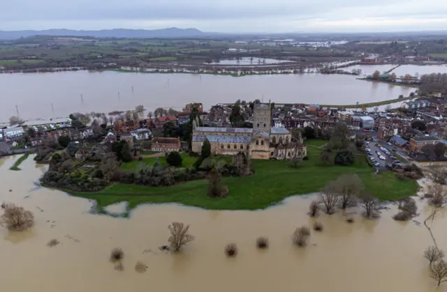 Flooding in Tewkesbury