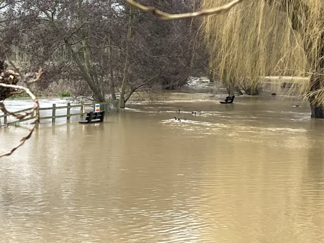 Flooding in Shefford