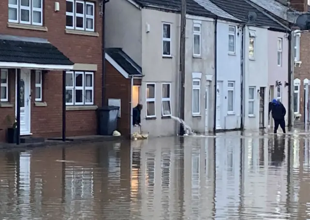 Flooding at Alney Island