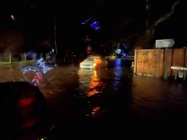 Flooded Brockenhurst