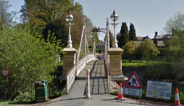 Victoria Bridge in Hereford