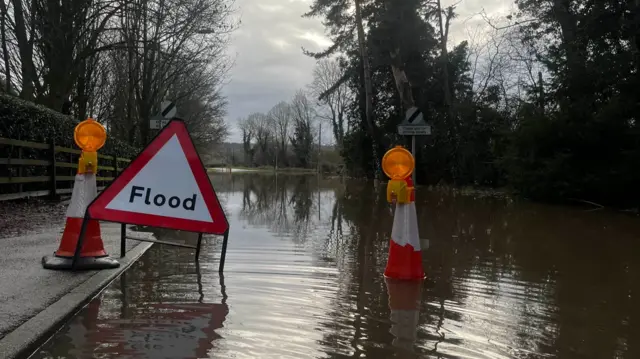 Bleasby flooding